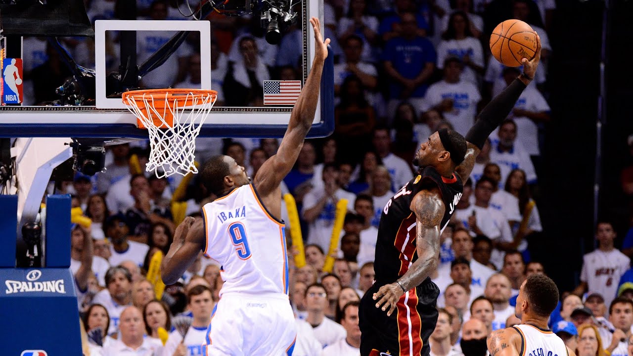 Only months later Ibaka was the 2012 NBA blocks leader and he proved his intimidation at the 2012 NBA Finals