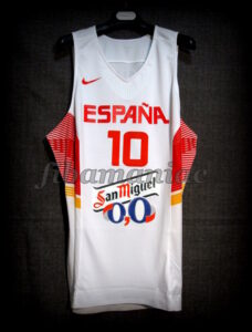 2014 World Cup Spain Víctor Claver Jersey Front – Issued