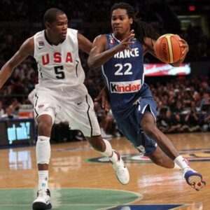 Gelabale was a regular with France NT so won several medals in different international tournaments