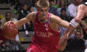 Kirilenko in action with a similar jersey