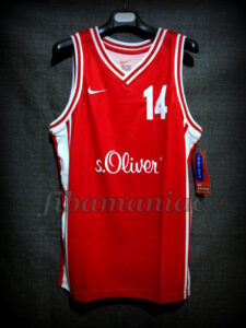 1999 BBL MVP DJK Würzburg Dirk Nowitzki Jersey - Front
