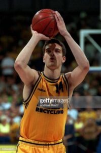 Papic in action with a similar jersey