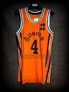 1979/1984 Sibenka Sibenik Drazen Petrovic Jersey - Front