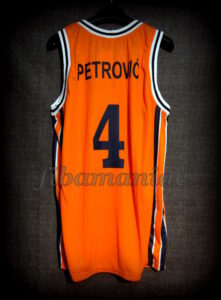 1979/1984 Sibenka Sibenik Drazen Petrovic Jersey - Back