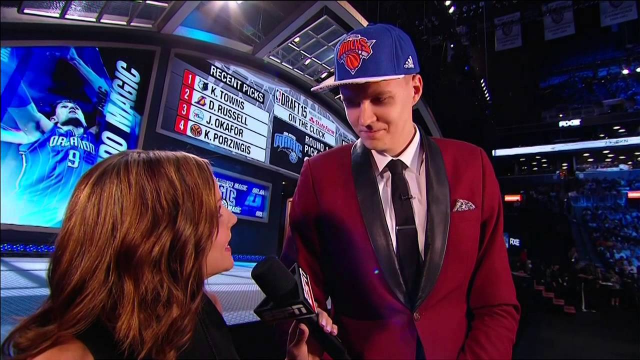 After this season Kristaps was selected by the New York Knicks with the 4th overall pick at the 2015 NBA draft