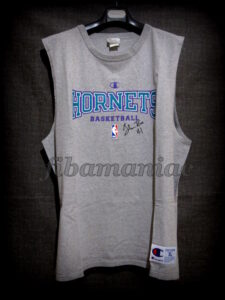 1997 NBA All Star MVP Charlotte Hornets Glen Rice Practice Jersey Front - Signed