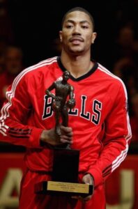 With the 2011 NBA Season MVP Derrick Rose became the youngest MVP in NBA history