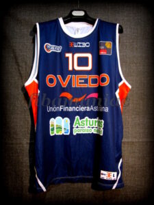 2015 LEB Oro Oviedo CB Sport Brand Sample Jersey - Front