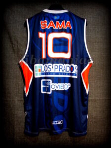 2015 LEB Oro Oviedo CB Sport Brand Sample Jersey - Back