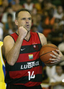 Oscar Schmidt in action with the jersey