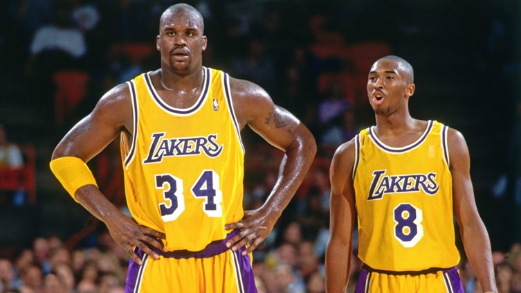 Shaq and Kobe arrived to Lakers at the same time in 1996. Some years later the Lakers completed a three-peat