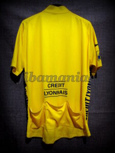 2001 Tour de France Lance Armstrong Leader's Maillot - Back