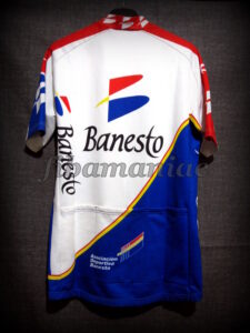 1995 Banesto Cycling Team Miguel Indurain Maillot - Back