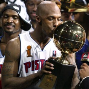 "Mr. Big Shot" was named 2004 NBA Finals MVP. That trophy was bigger than the NBA Finals trophy lol