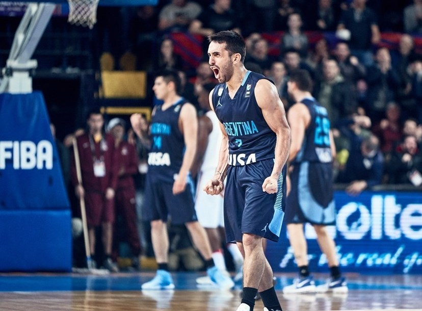 This jersey was used by Argentina NT at the 2017 FIBA Americas