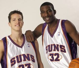 Jacobsen was selected by Phoenix Suns in the first round of the 2002 NBA Draft. The other Suns selection that draft was Amare Stoudemire. In Europe Jacobsen played for Bamberg in 2 periods and he was BBL Finals MVP 2 times between other achievements
