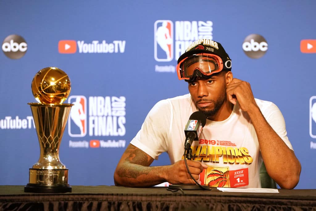Leonard was named 2019 NBA Finals MVP