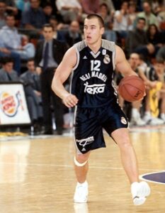 Marko Milic in action with the shorts