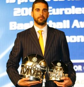 Navarro was named 2009 Euroleague Season MVP that year