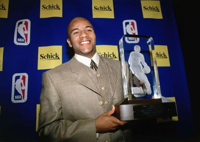 Damon was named 1996 NBA Rookie Of the Year