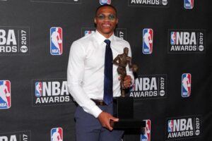 Russ was named 2017 NBA Season MVP the previous season