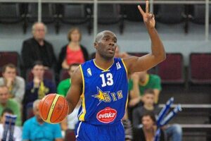 Domercant representing Bosnia and Herzegovina at 2011 Eurobasket