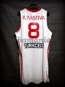 2010 World Cup Runner-Ups Turkey Ersan Ilyasova Jersey Back - Issued